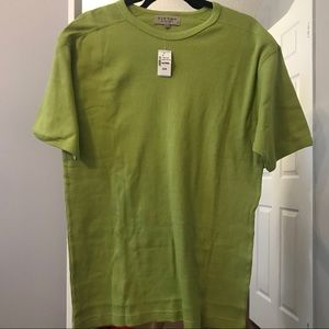 BNWT Green Tip Top Tailors Ribbed T-Shirt